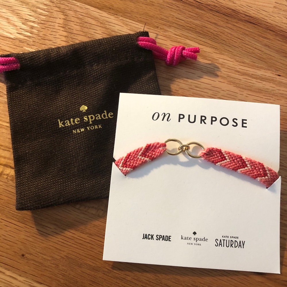 NWT Kate Spade On Purpose Bracelet with Charm